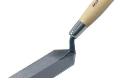 8″ x 2″ Margin Trowel with Wood Handle