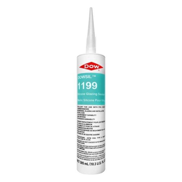 DOWSIL™ 1199 Silicone Glazing Sealant 10.3oz Cartridge