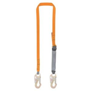 6’ SINGLE LEG EXTERNAL SHOCK ABSORBING LANYARD