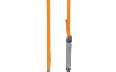 6’ SINGLE LEG EXTERNAL SHOCK ABSORBING LANYARD