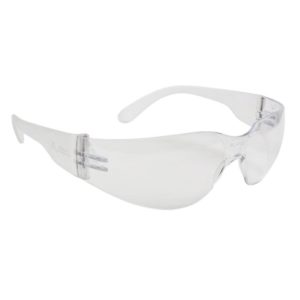CLEAR FRAME SAFETY GLASSES