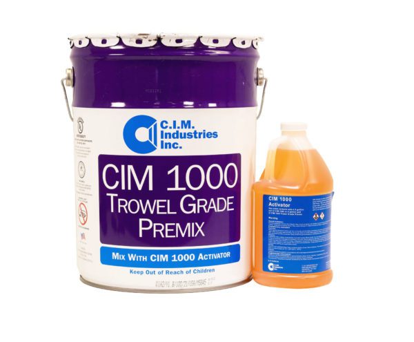 CIM 1000 TROWEL GRADE PREMIX (4.5 GALLON)