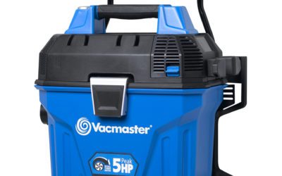 5-GALLON 5 PEAK HP† REMOTE CONTROL WALL MOUNT WET/DRY VACUUM