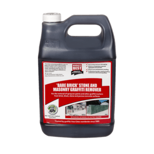 'BARE BRICK' STONE AND MASONRY GRAFFITI REMOVER