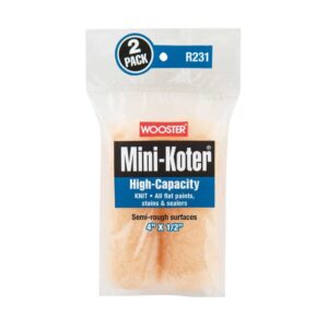 MINI-KOTER® MINIROLLER 6"x1/2" 2 PACK