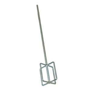 Box Mixer, 5" diameter, 7/16" hex Shaft, 30" OAL